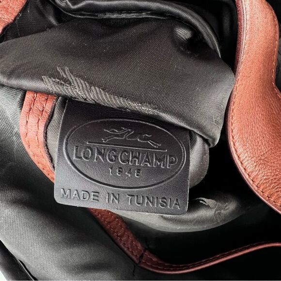 LONGCHAMP Balzane Crossbody Messenger Leather Bag - Picture 11 of 13